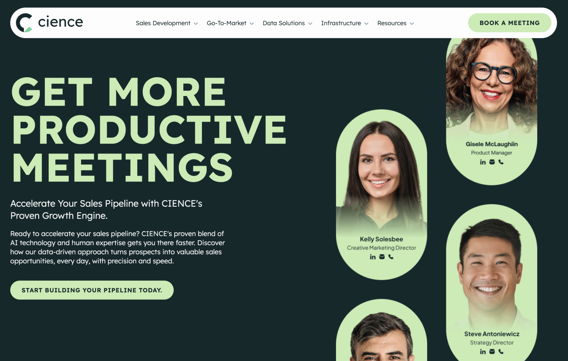 CIENCE lead genration, sales automation, and outsourced SDR company