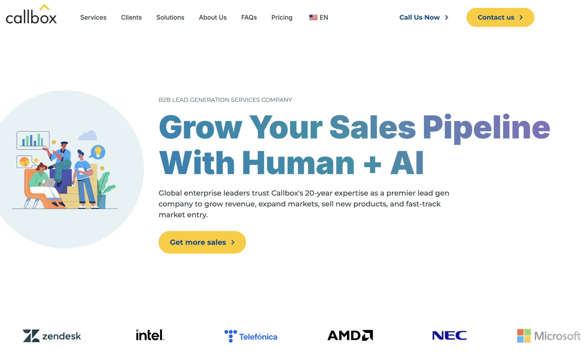 CallBox modern lead generation company