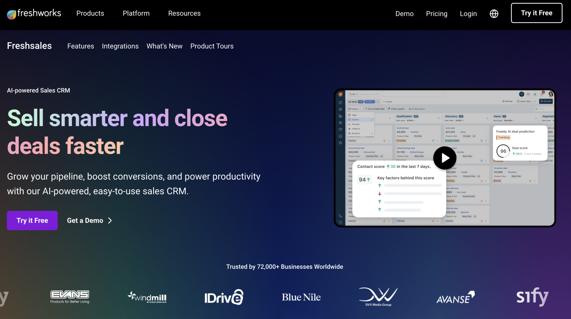 freshworks sales automation companies