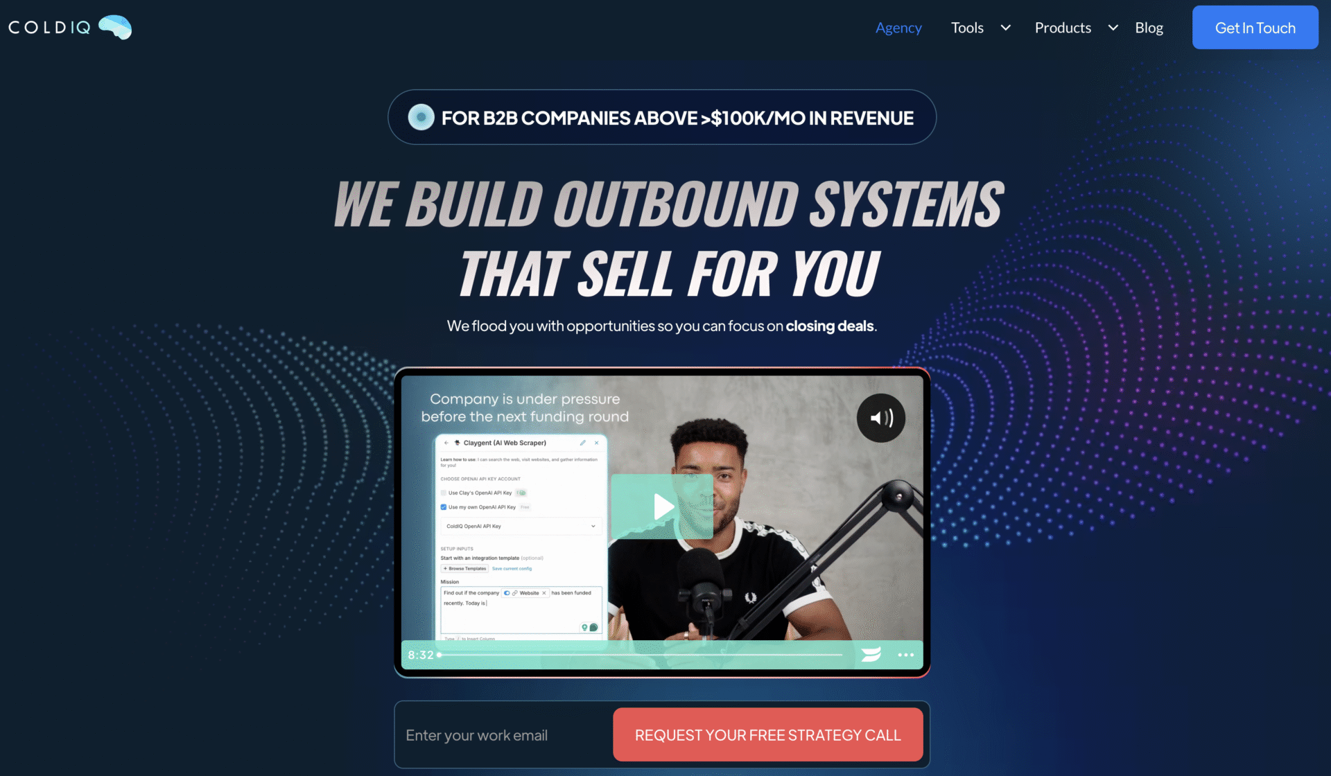 ColdIQ clay outbound automation services